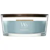 Image de WoodWick Bougie parfumée | Bougie Ellipse | Écume & bois de cèdre | Cadeaux parfaits pour femmes