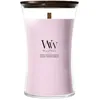 Image de WoodWick Bougie parfumée | Grande bougie sablier | Cerise rose et vanille | Cadeaux parfaits pour femmes