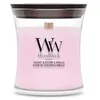 Image de WoodWick Bougie parfumée | Bougie sablier mini | Cerise rose et vanille | Cadeaux parfaits pour femmes