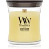 Image de Woodwick Yuzu & Vetiver bougie parfumée avec mèche en bois 85 g