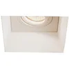 Image de Astro Blanco 1253007 Spot d'intérieur carré réglable à intensité variable en plâtre à peindre GU10   Compatible avec ampoule intelligente, conçu en Grande-Bretagne