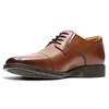 Image de Clarks Homme Derbys, Marron Dark Tanlea, 46 EU