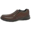Image de Clarks Homme Cotrell Free Chaussures Plates Loafer, Cuir De Tabac, 42.5 EU