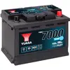 Image de YUASA Batterie 65, Ah 600, A/EN YBX7027 L 242mm B 175mm H 190mm Compatible avec VW Golf VII 3/5 portes 5G1, BQ1, BE1, BE2 Golf VI 3/5 portes 5K1 Polo V 3/5 portes 6R1, 6C1, AUDI A3 Sportback 8VA, 8VF
