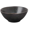 Image de Olympia Grand bol Fusion 204x86mm /8" (lot de 4), Noir/Anthracite, Capacité 1,4 Litre, CS471