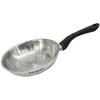 Image de Poêle Fackelmann Geneva de 20 cm en acier inoxydable 18-8, e pour cuisiner pour 1 ou 2 personnes, avec intérieur satiné et extérieur poli miroir