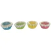 Image de Zenker 684846 Lot de 100 caissettes en papier coloré pour chocolat, papier, bleu, vert, jaune, rouge, 3,5 cm