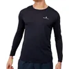 Image de Ronhill Core L/S Tee T-Shirt, Noir/Blanc Brillant, S Homme