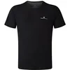 Image de Ronhill Core S/S Tee T-Shirt, Noir/Blanc Brillant, S Homme