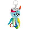 Image de Lamaze Captain Calamari, jouet sensoriel pour bébés de 0 à 6 mois, à clipser sur le landau et la poussette.