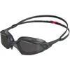 Image de Speedo Unisex Aquapulse Pro Swimming Goggles | Anti-Fog | Anti-Mist | Anti-Leak, Oxid Grey/Phoenix Red/Smoke, One Size