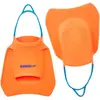 Image de Speedo Biofuse FF Palmes d'entraînement Mixte Adulte, Fluro Tangerine/Pool Bleu/Bleu Flame, XL