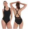 Image de Speedo Eco Endurance+ Power Cross Back Maillot de Bain Femme, Noir, 32