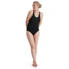 Image de Speedo Eco Endurance+ Power Cross Back Maillot de Bain Femme, Noir, 36