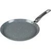 Image de Salter Poêle à Crêpes 25 cm   Poêle Antiadhésive Marblestone, Aluminium Forgé, Sans PFOA, Compatible Induction, Facile à Nettoyer, Poignée Soft-Touch, Pour Pancakes, Crêpes, Omelettes, Chapatis & Roti