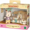 Image de SYLVANIAN FAMILIES - 5015 - Le frère lapin chocolat et toilettes Multicolore