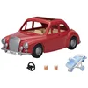 Image de Sylvanian Families - La voiture rouge - Set véhicule et 4 accessoires - Plongez dans l'univers de la famille Sylvanian - Figurines animaux miniatures - Jouet enfant 3 ans et + - 5448