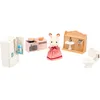 Image de Sylvanian Families - Le set d'ameublement cosy cottage et maman Lapin Chocolat - Set 1 figurine et 20 accessoires - Figurines animaux miniatures - Jouet enfant 3 ans et + - 5449