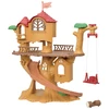 Image de Sylvanian Families - Maison de Poupée La Cabane dans l'Arbre des Aventures, Maisonnette Jouet avec Figurines d'Animaux