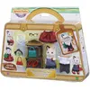 Image de Sylvanian Families - 5462 - La valisette de mode et grande soeur chat bicolore