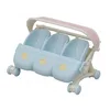 Image de SYLVANIAN FAMILIES La poussette triple Pour Enfant - Le village