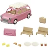 Image de Epoch Figurines Sylvanian Families Famille Minivan Pique-nique