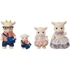 Image de Sylvanian Families - Le Village - La famille Chèvre - 5622 - Famille 4 figurines - Mini Poupées