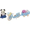 Image de SYLVANIAN FAMILIES 5652 La Fille Panda, Son vélo et sa remorque Colorful