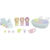 Image de Sylvanian Families - Les triplés Lapin Crème et accessoires de bain - 3 figurines 8 accessoires - Plongez dans l'univers de la famille Sylvanian - Figurines miniatures - Jouet enfant 3 ans et + - 5707