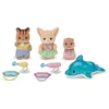 Image de Epoch Figurines Sylvanian Families Fête à La Piscine De La Maternelle Friends