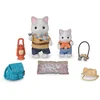 Image de Epoch Coffret Explorateurs Sylvanian Families. Figurines Bébé Chat Latte Et Frère
