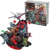 Image de EPOCH Games - Jurassic World Shaky Volcano - Jeu de Plateau, Jeu de société et Jouet pour Enfants avec des Figurines dans l'univers des Dinosaures