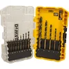 Image de DEWALT- Jeu de forets à métaux 14 pièces HSS-G, noir et doré - DT70727-QZ