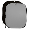 Image de Manfrotto Fond pliable 1.5 x 1.8m Gris / Noir - LAS56GB