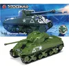 Image de Airfix Quickbuild Kit de Construction de Réservoir - J6042 Sherman Firefly Tank Kit de Construction pour Enfants à Partir de 6 Ans, Jouets de Construction pour Garçons et Filles, Modélisme sans Colle