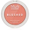 Image de MUA Makeup Academy Blushed Powder Blusher blush poudre teinte Misty Rose 5 g
