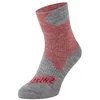 Image de Sealskinz Waterproof All Weather Ankle Length Chaussettes Homme, Red/Grey Marl, s