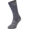 Image de Sealskinz unisexe chaussette imperméable de taille moyenne pour tous les températures - bleu marine/gris, S