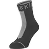 Image de Sealskinz unisexe chaussette imperméable Hydrostop jusqu'à la cheville pour tous les températures - noir, XL