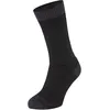 Image de SEALSKINZ chaussette imperméable de taille moyenne pour le temps chaud - noir/gris, S