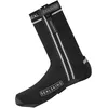 Image de SEALSKINZ Surchaussures de vélo Barsham avec semelle ouverte et LED, toutes saisons, unisexes, noir, taille M