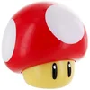 Image de Lampe Figure Champignon Super Mario Brothers - Marchandise Collectible Officielle avec Sons, Cadeau pour Garçons, Accessoires de Chambre Enfants
