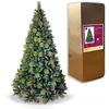 Image de SHATCHI Pommes de Sapin de Noël artificielles avec Branches articulées - 1,8 m, 2,4 m, 2,4 m