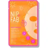 Image de Nip + Fab Vitamin C Fix | Masque en Tissu à la Vitamine C | Eau de Noix de Coco | Extrait d'Agrumes | Masque Antioxydant Hydratant | Éclaircissement et Tonification de la Peau | 25 ml