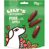 Image de Lily’s Kitchen Fabriqué à partir d’ingrédients naturels Paquet de friandises pour Chiens Adultes Saucisses aux Pommes et au Porc croustillant Recettes sans céréales 8 x 70g