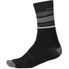 Image de Endura Homme Baabaa Merino Stripe Socks for Cycling | Warmth and Breathability Cyclisme Chaussettes, Noir Mat, S-M EU