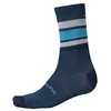 Image de Endura BaaBaa Merino Stripe Socks for Cycling | Warmth and Breathability Socks, Blue, S-M