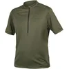 Image de Endura Maillot de Cyclisme à Manches Courtes pour Homme, Vert Olive, XS