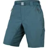 Image de Endura Hummvee Baggy Cuissard pour Femme, Bleu Sarcelle, XL