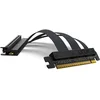 Image de NZXT PCIe 4.0x16 Riser Cable - AB-RC200-B1 - Câble Riser flexible et blindé - Performance haute vitesse - Longueur 200mm
